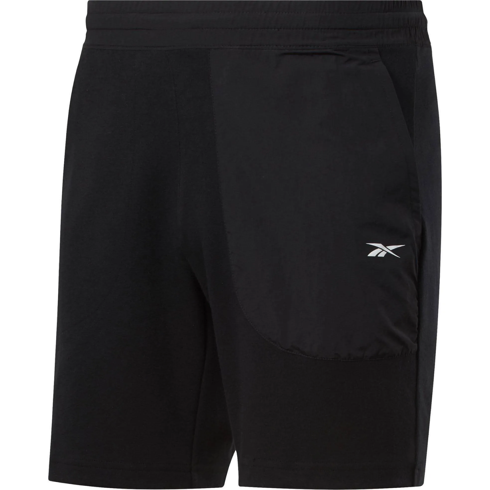 Reebok Knit Woven Mens Training Shorts - Black