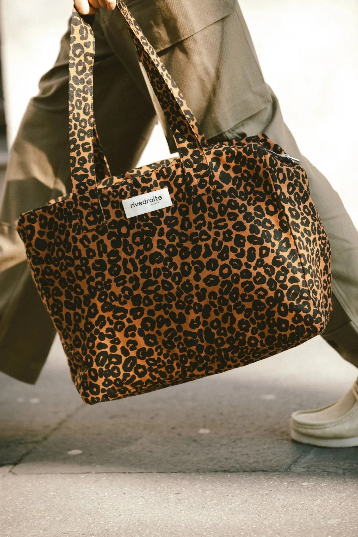 Rivedroit Celestins 24hr bag Leopard