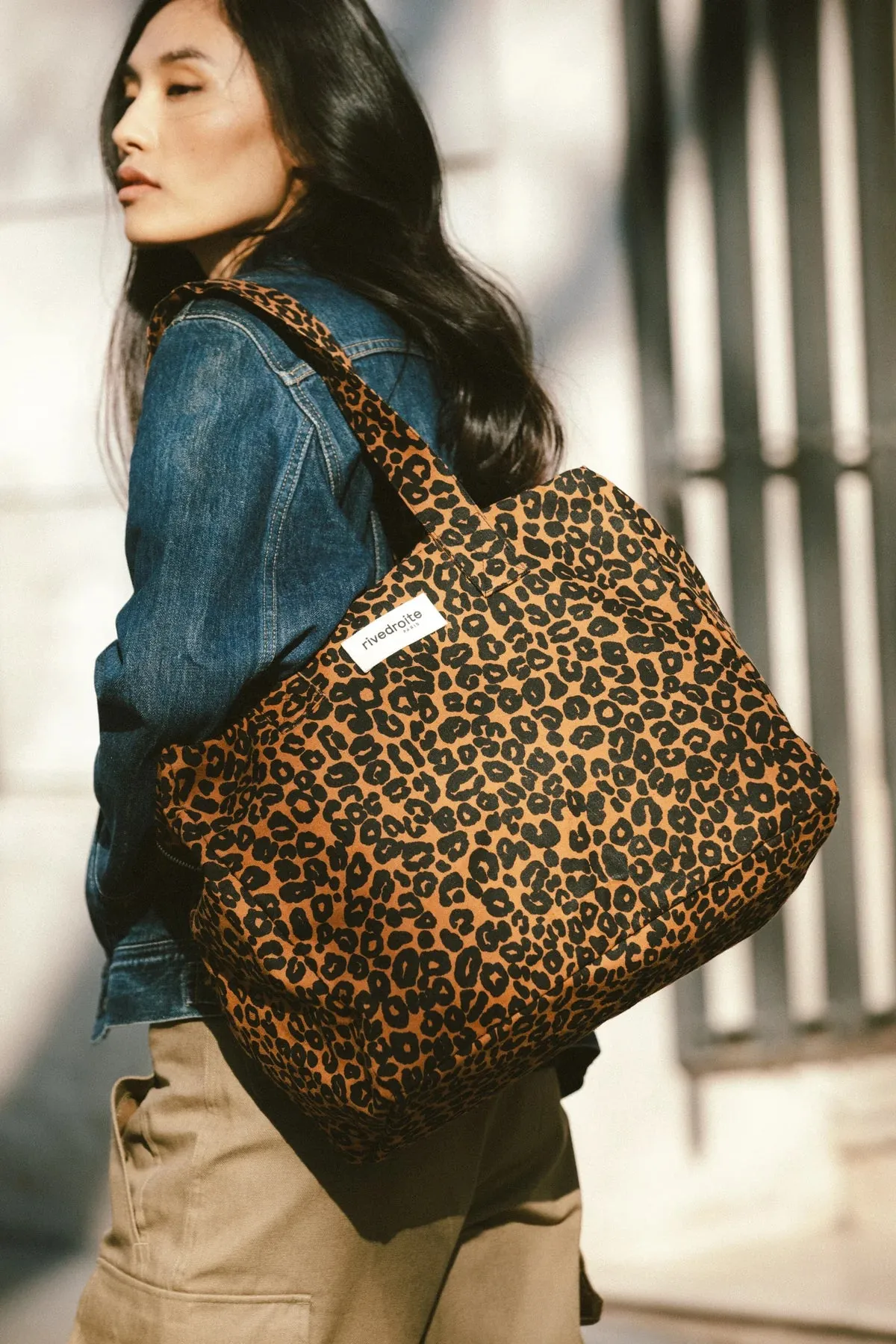 Rivedroit Celestins 24hr bag Leopard