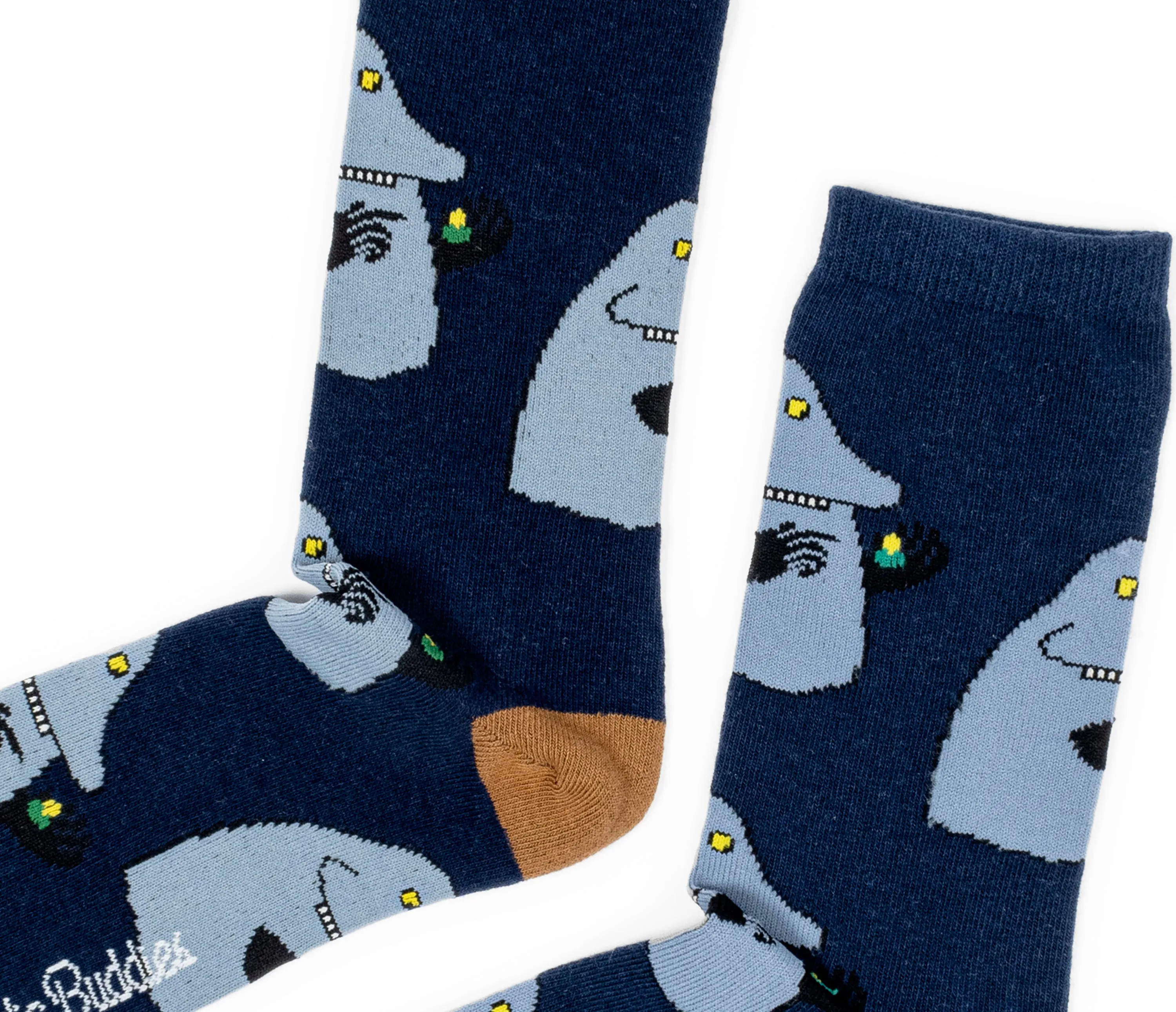 The Groke`s Evening Walk Men Socks - Navy