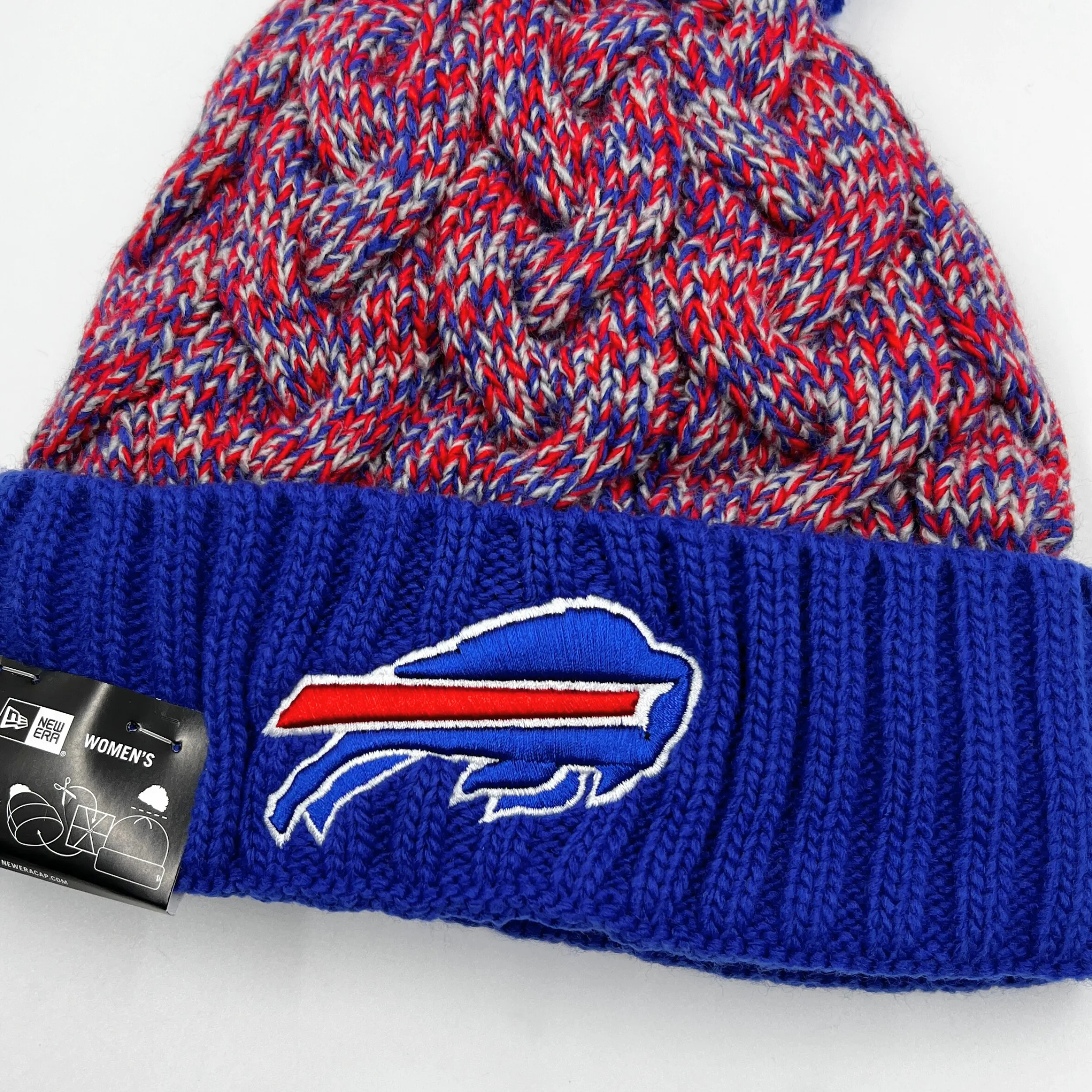 Women's New Era Buffalo Bills Team Colors Knit Winter Hat