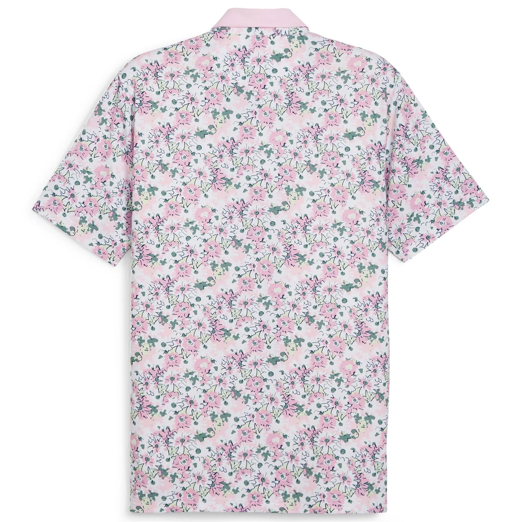 x AP Floral Polo White/Pink - SS24