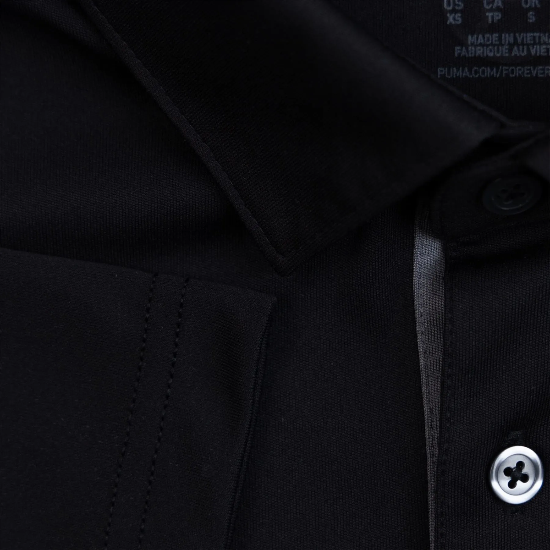 x AP Pure Solid Polo Black - SS24