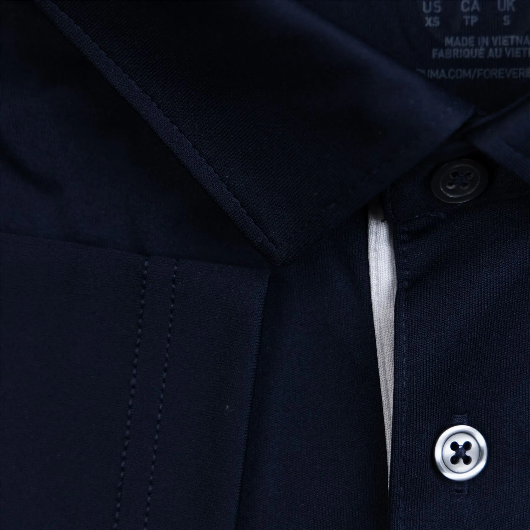 x AP Pure Solid Polo Navy - SS24