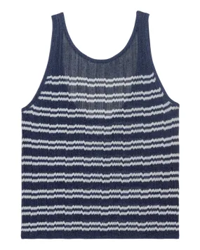 Zak Tank Top (Marine Stripe)